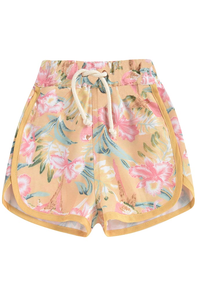 Louise Misha Swim Shorts Aderi Soft Honey Parrots Größe: 9M | Bademode Outlet | kids