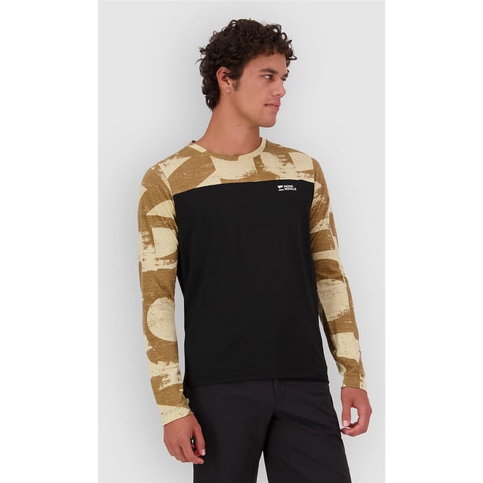 Mons Royale Diversion Merino Bike Tech Tee zwart