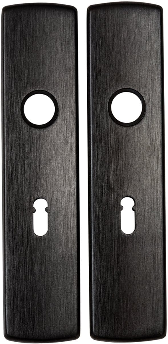 AXA 6210 All Black binnendeurbeslag klink/klink voor binnendeuren, BB56 set