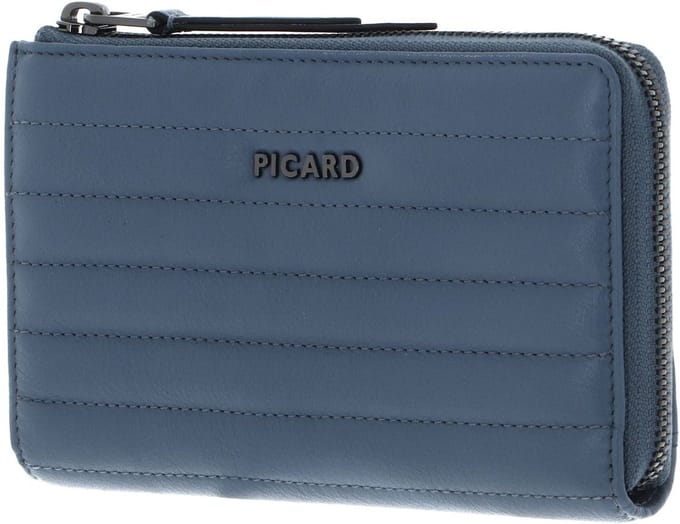 PICARD portemonnee Evolute 1 Zip Around Wallet Denim blauw