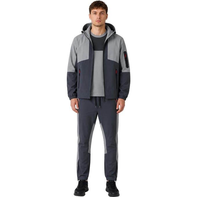 Kruze | Heren Geweven 3-delige Set - Jas/T-shirt/Broek