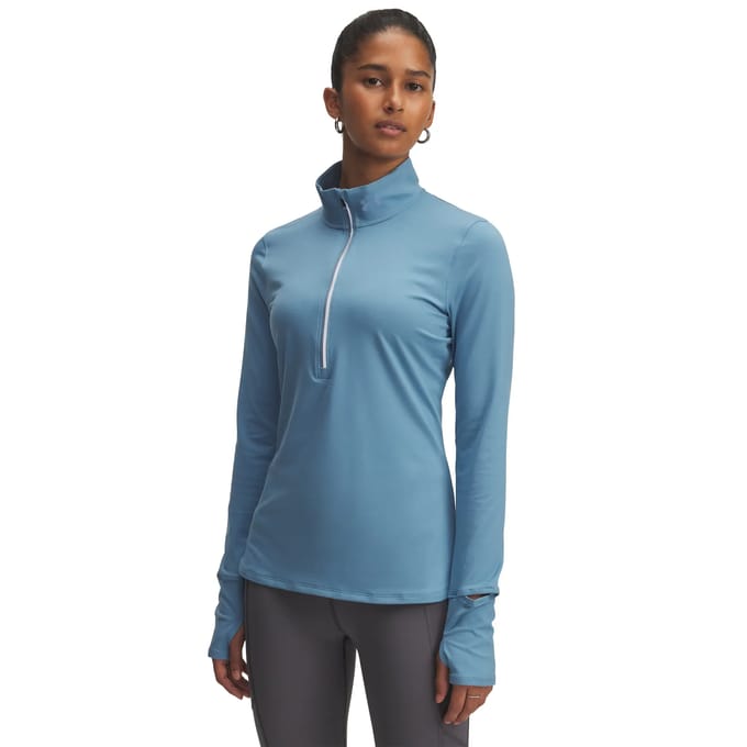 Trainingsshirt 1/2 rits voor dames Under Armour Qualifier