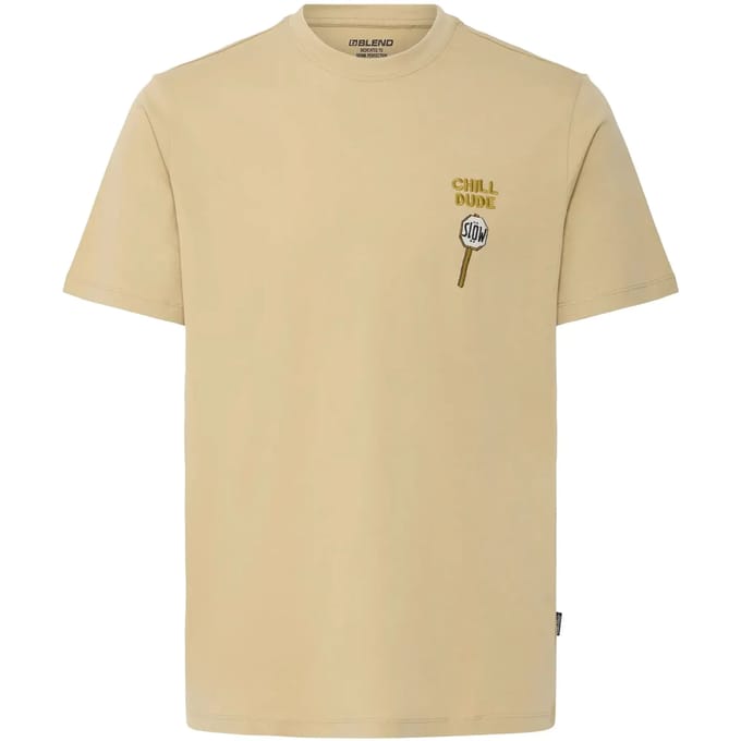 Blend - BHKAMERON FUNNY EMB S/S TEE - Heren - T-shirts