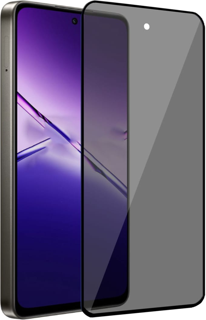 ChiGuard Privacy Screenprotector geschikt voor OPPO A5 Pro - Screenprotector - Beschermglas - Privé GuardCover