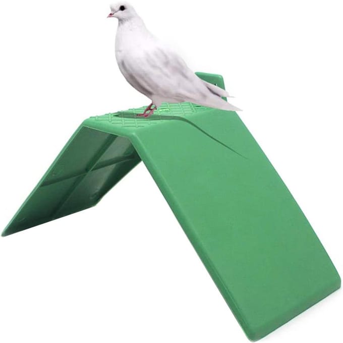 10 STUKS Duiven Ruststand Plastic Duiven Vogelstand Stokken Antislip Duif Vogelstok Vogelhouder blue