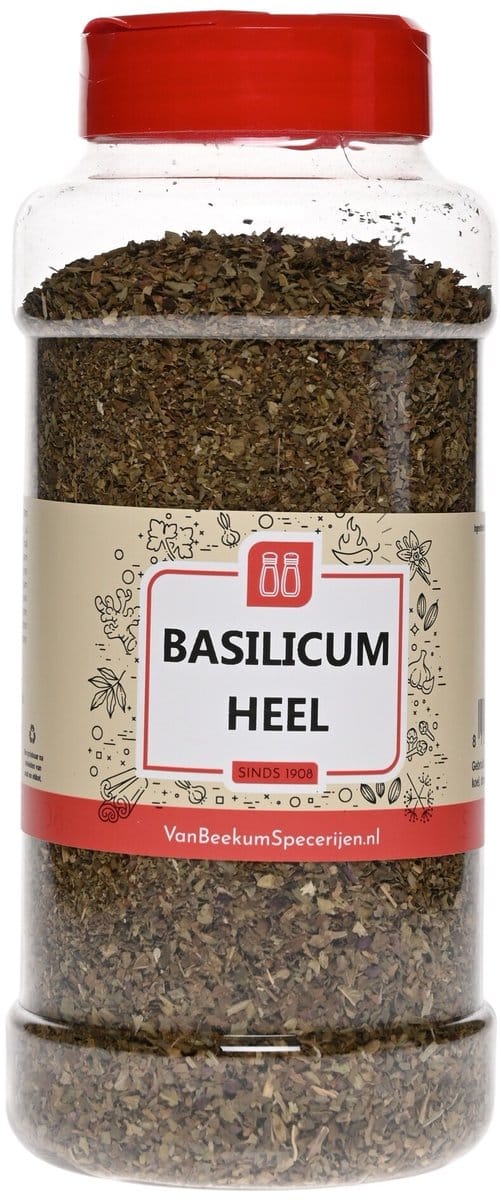 Van Beekum Specerijen - Basilicum Heel - Strooibus 150 Gram