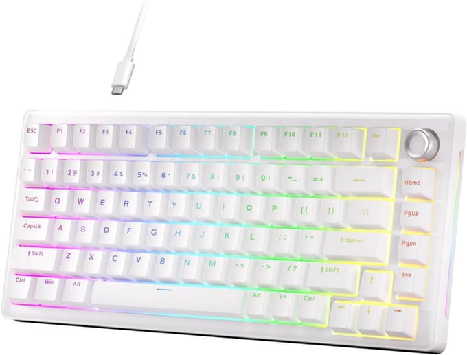Mechanical Keyboard - Mechanisch Toetsenbord Gaming -Wit