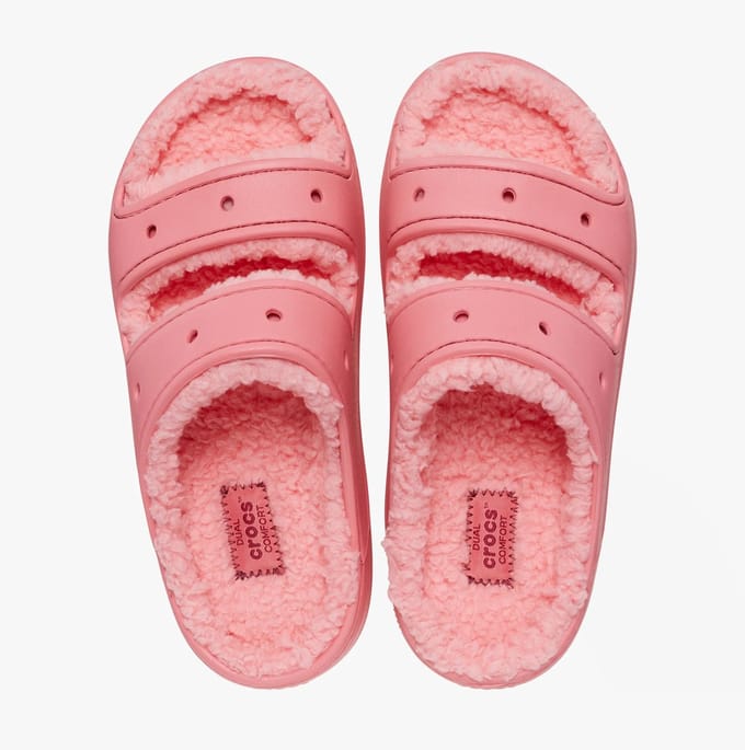 Crocs Classic Cozzzy Sandalen Hot Blush Maat 42/43 US M9/W11