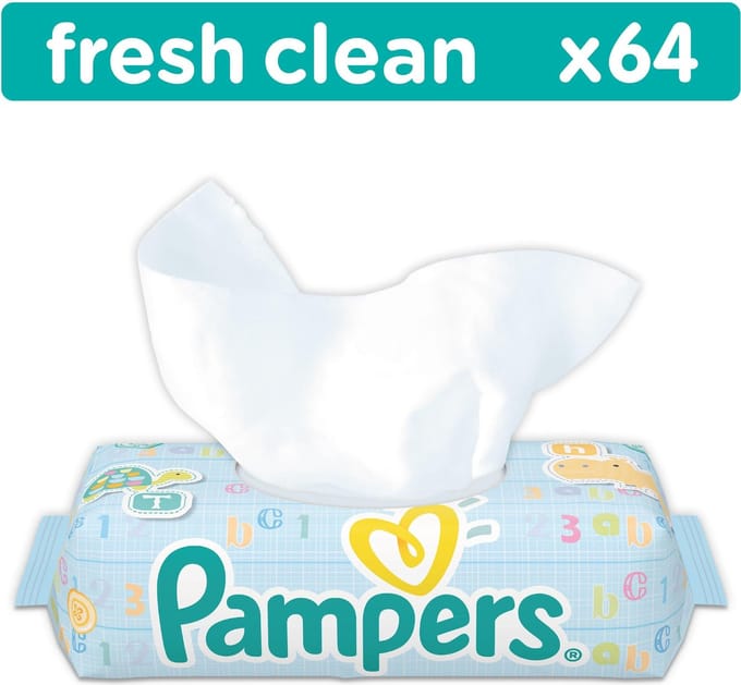 Pampers Complete Clean Billendoekjes – 64 Stuks