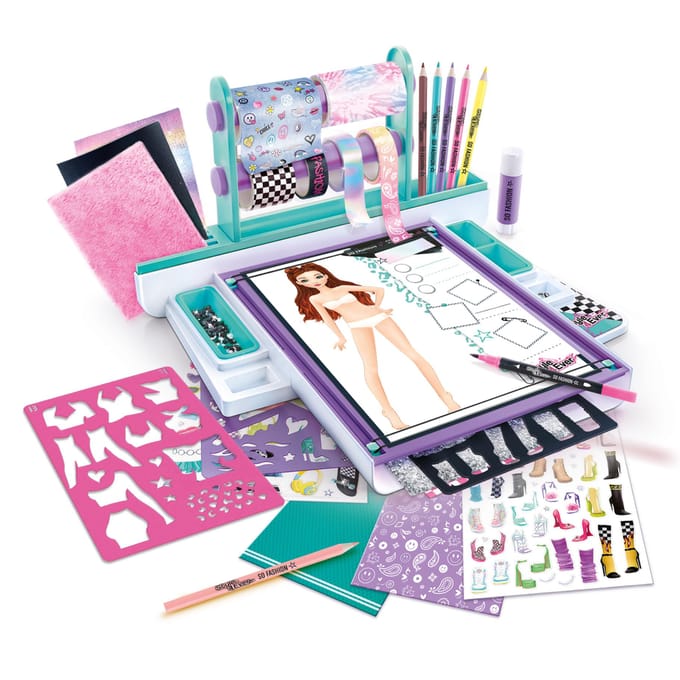 Fashion Designer Studio creatief speelgoed mode ontwerpen knutselset.