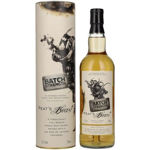 Peat's Beast Whisky Peat's Beast Batch Strength 52,1% Vol. 0,7l in geschenkverpakking