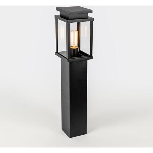 KS Verlichting Jersey Tuinlamp Zwart 60cm met Lichtsensor LED