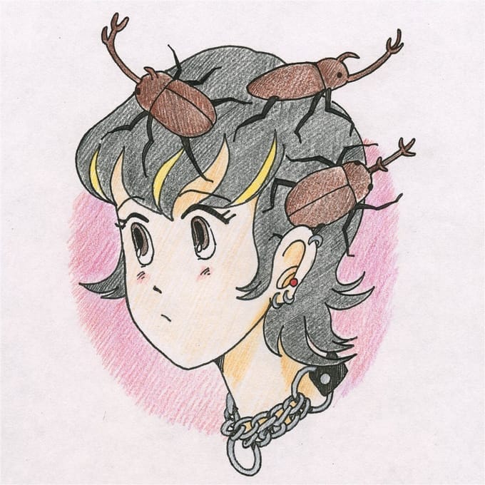 Mei Semones - Kabutomushi / Tsukino (12" Single) (Coloured Vinyl)