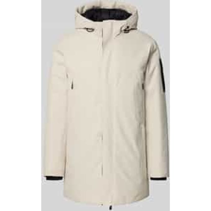 Regular fit parka van waterdicht materiaal, model 'HEXATECH'