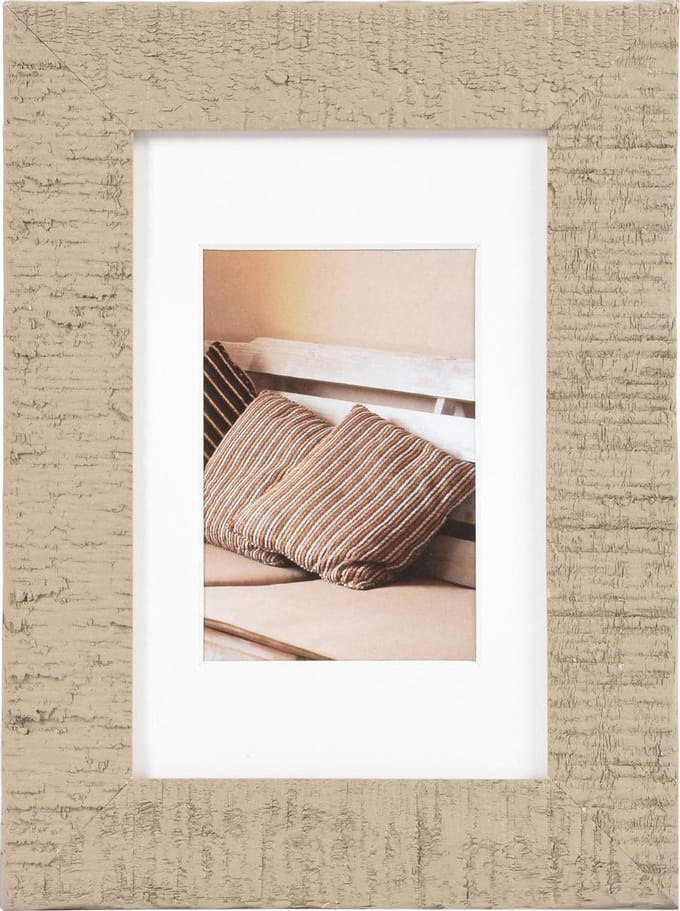 Fotolijst - Henzo - Driftwood - Fotomaat 10x15 cm - Beige