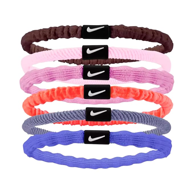 Nike Flex Hair Tie Haarband Verpakking 6 stuks Unisex