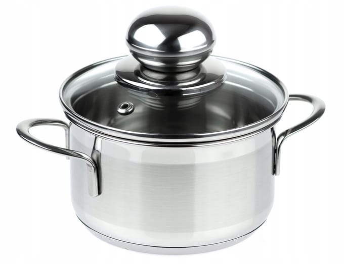 SSW City Klein Kookpannetje RVS 0,8L met Deksel