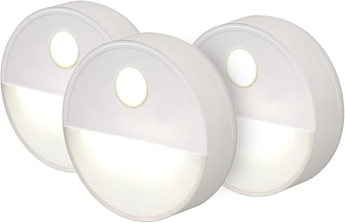 Draadloos LED Nachtlampje met Bewegingssensor - Plakbaar voor Binnen