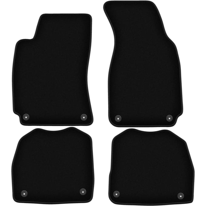 BASIC zwarte veloursmatten voor: Skoda Superb I sedan (2001-2008)
