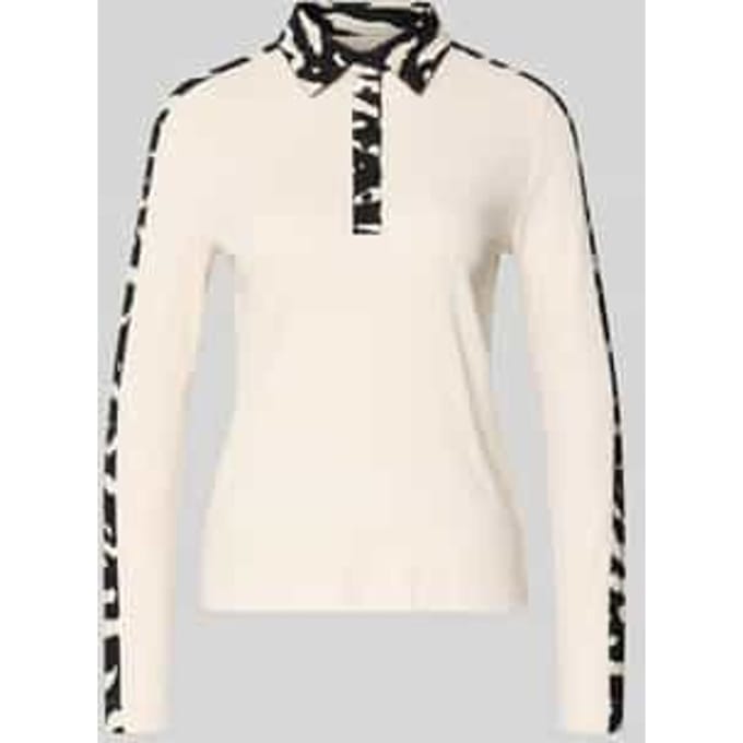 Poloshirt met korte knoopsluiting