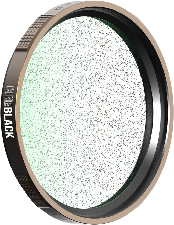 PolarPro - CineBlack [1/2 Density] Filter - 49mm - Camerafilter
