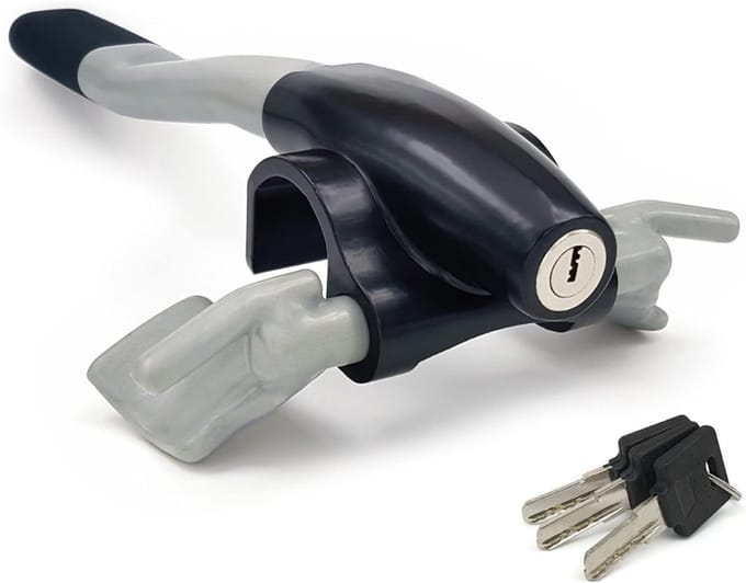 White-Label® Stuurslot Auto - Autoslot Camper - Pedaalslot