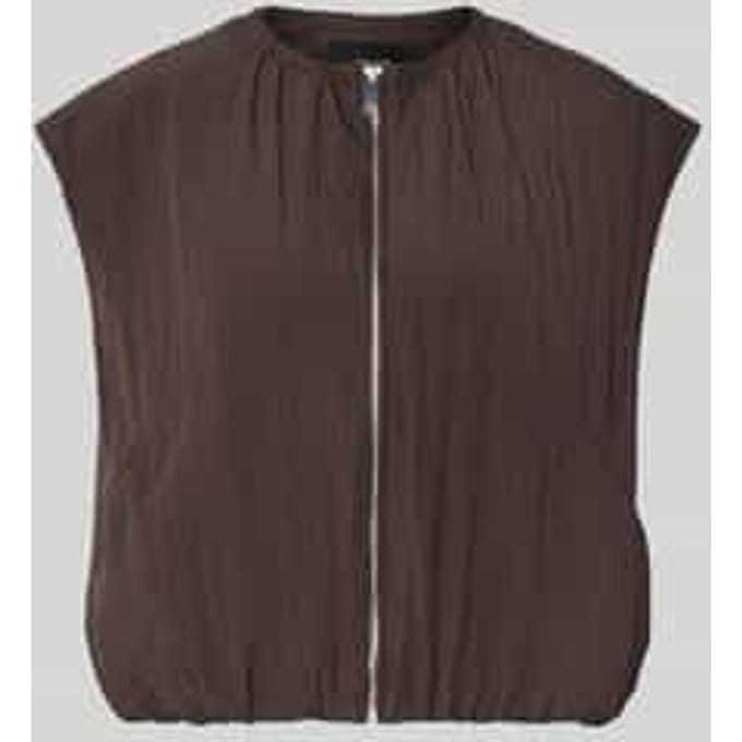 boxy fit bodywarmer van viscosemix model 'Werina'