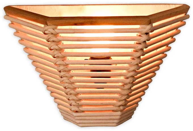 Belvivere Saki Wandlamp - Natuurlijk Design