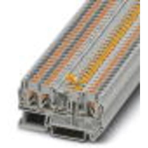 Phoenix Contact 3270082 Meetscheidingsklem 5.2 mm Push-In-klem Grijs 50 stuk(s)