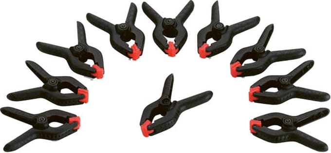 Westfalia Micro klemmenset, 10 stuks, 63 mm