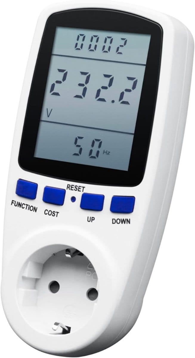 Energiemeter Verbruiksmeter - P1 Meter Stopcontact - 8.3 x 8.1 x 20.3cm