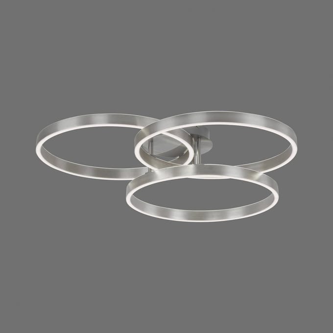 Paul Neuhaus LED plafondlamp Paan, rond, CCT, dimbaar