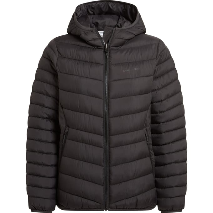 Craghoppers Dames Compresslite IX Geïsoleerde Hooded Jacket (Zwart)