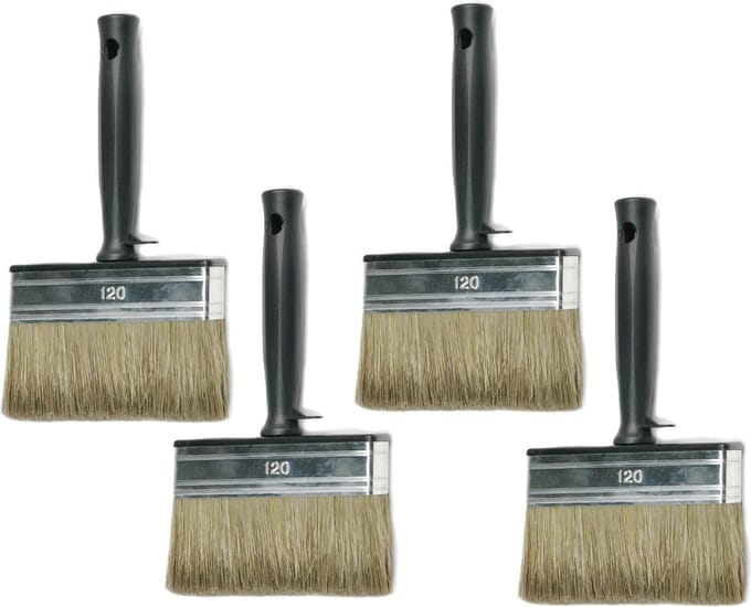 4x Veba Beits Blokkwast 12x3cm  - Voordeelverpakking