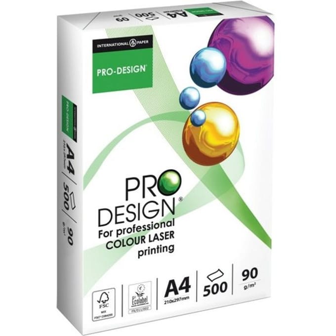 Pro design 90 gram  professioneel kleuren papier A4