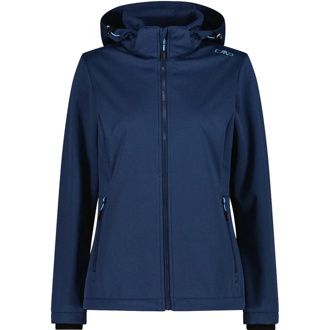Softshell jas met afneembare capuchon dames CMP