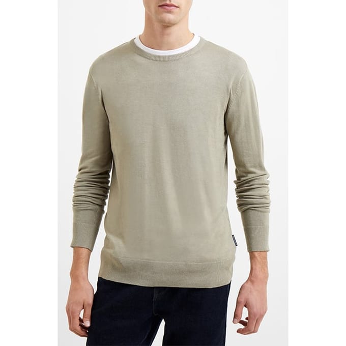 French Connection A Crew Green Taglia: XS | Maglioni a maglia Outlet | Uomo | Verde