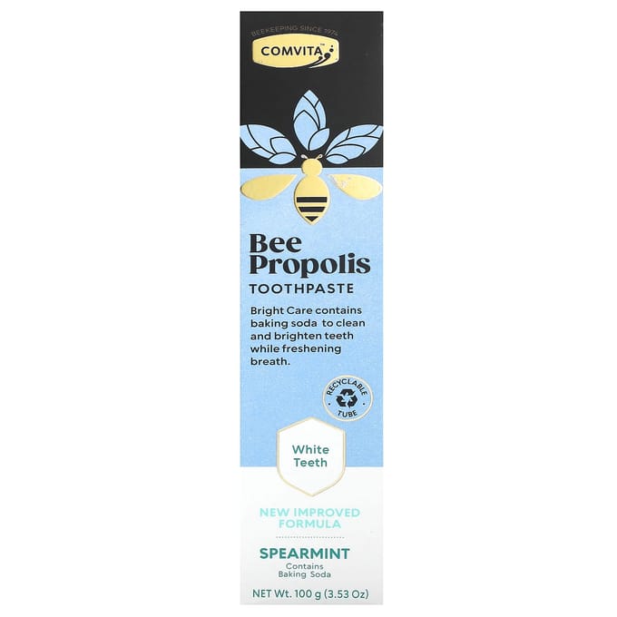 Comvita, Propolis Tandpasta, Munt, 100g (3,53 oz) white