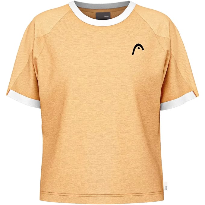 HEAD Play Tech T-shirt Dames-Goudgeel