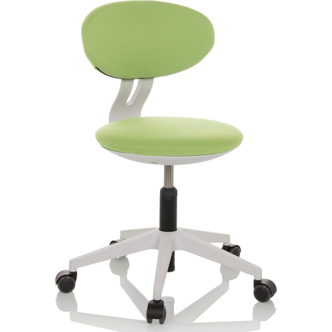 Kinderbureaustoel / kinderstoel MINIMOVO stof groen hjh OFFICE