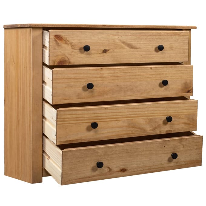 vidaXL - Bijzetkast - Panama - Range - 80x40x73 - cm - grenenhout