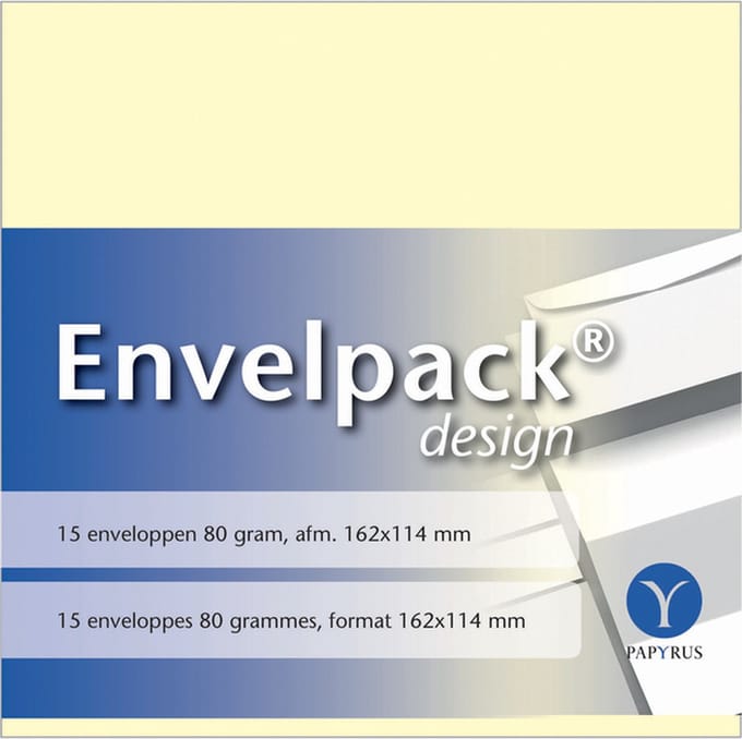 Luxe Envelop A 15 Ivoor