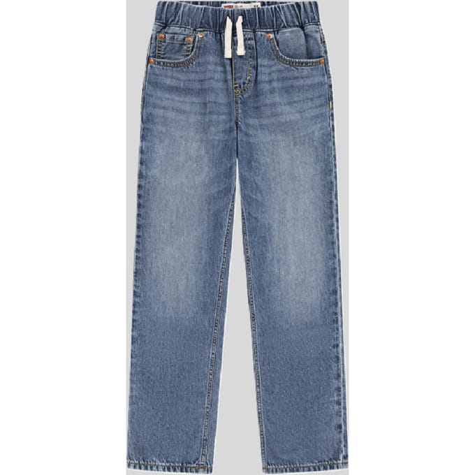 Levi´s ® Kids Pull On Stay Loose Taper Broek Blauw 3 Years Jongen