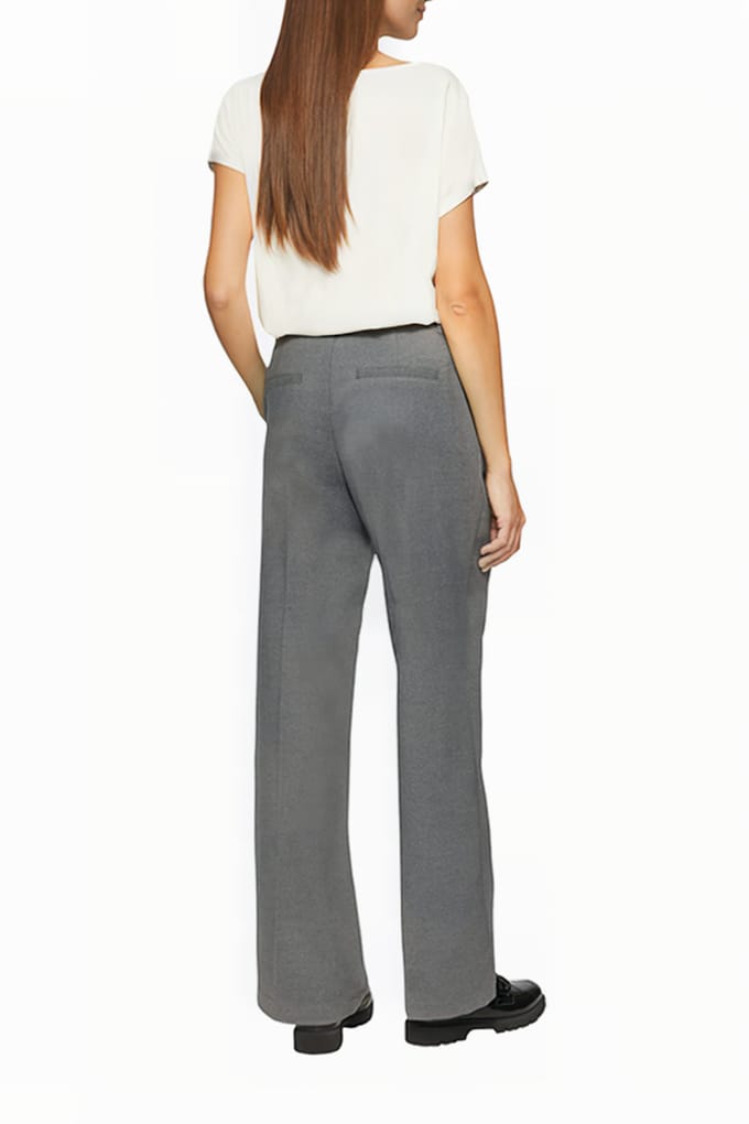 s.Oliver  Pant Grey/black Taglia: W34 | Pantaloni da completo Outlet | Donna | Grigio
