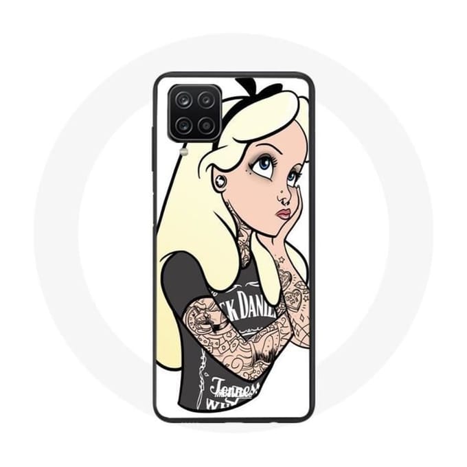 Samsung Galaxy A12 hoesje Alice getatoeëerde prinses
