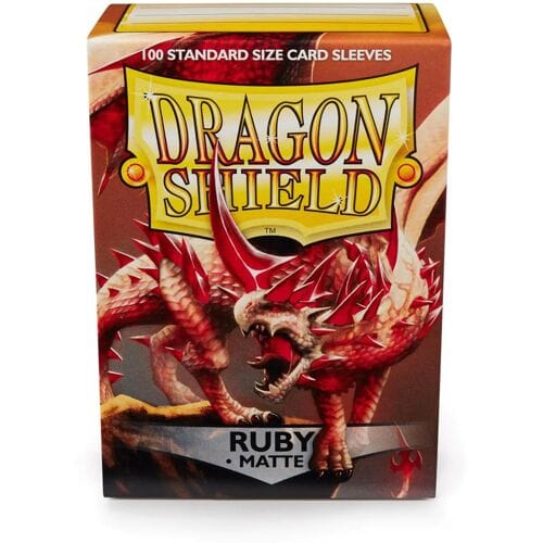 Arcane Tinmen Dragon Shield Standard Sleeves-Ruby (Matte) (Diversen) Nieuw