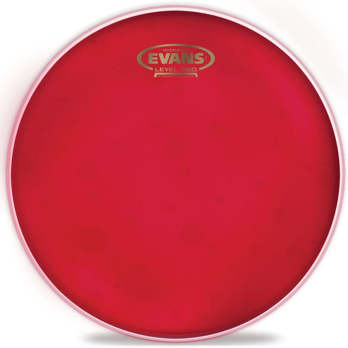Evans TT12HR Hydraulic Red 12" Tom Batter - Tom vel