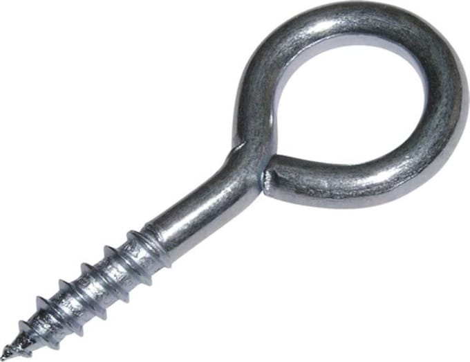 Schroefoog 6 x 60 mm (3 stuks)