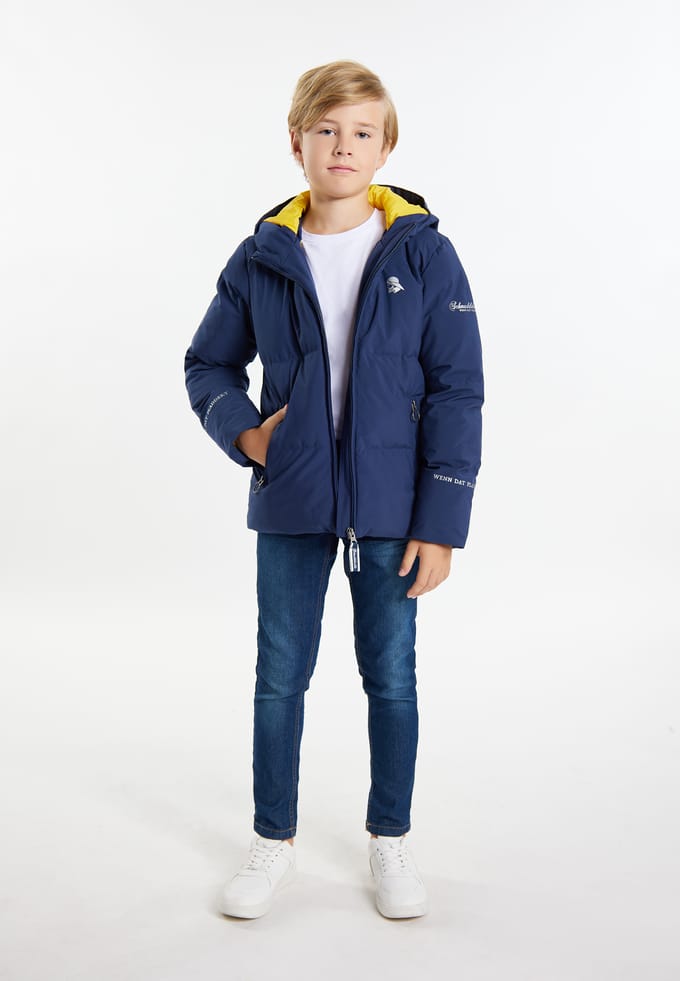 Schmuddelwedda Functionele winterjas Jongens marine