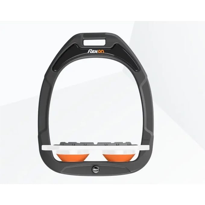 Plat Grip Anthraciet/Wit/Oranje Flex-On Green Composite